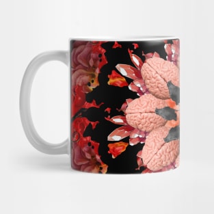 flame crows mandala Mug